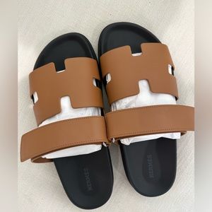 NIB Hermes Gold Chypre men’s size 40.5 fits a women’s 40 (9.5 US)